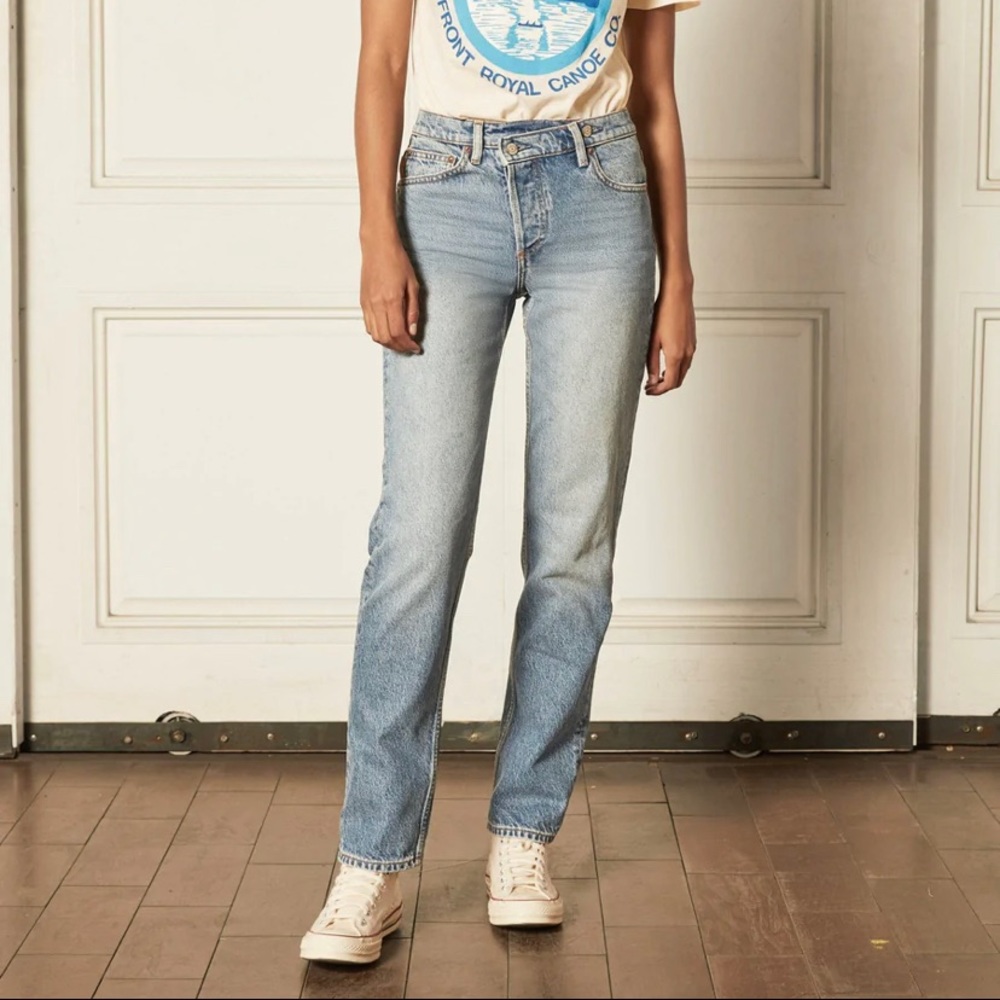 Boyish Mikey Jeans Size 31- criss cross waist